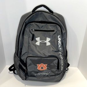 Auburn Under Armour Backpack gray. High quality great for high school & college.